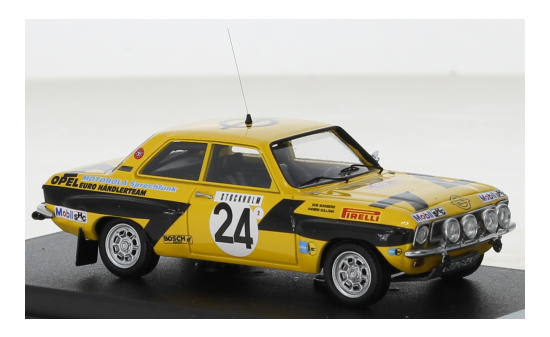 Trofeu DSN-82 Opel Ascona A, No.24, Opel Euro Händler Team, Rallye WM, Rallye Monte Carlo, A.Kulläng/C.-G.Andersson, 1975 1:43