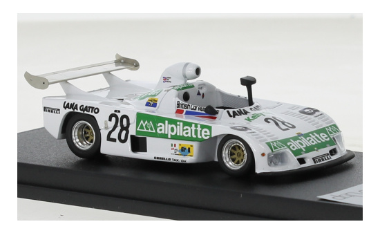 Trofeu DSN-80 Osella PA8, RHD, No.28, 24h Le Mans, L.Lombardi/M.Thatcher, 1980 1:43