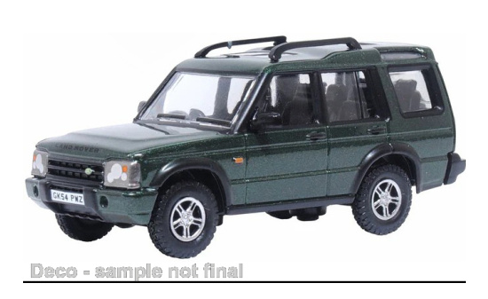 Oxford 76LRD2003 Land Rover Discovery 2, metallic-rot 1:76