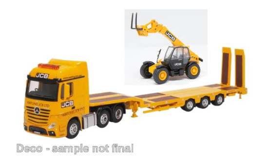 Oxford OXF76MB012 Mercedes Actros - JCB 1:76