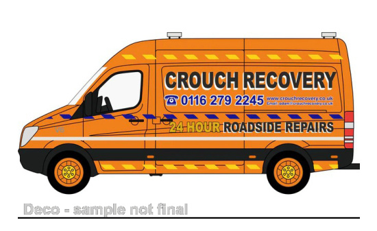 Oxford OXF76MSV011 Mercedes Sprinter Kasten HD - Crouch Recovery 1:76