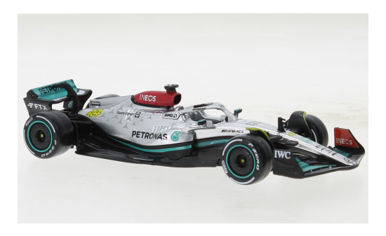 Bburago 18-38065H Mercedes AMG W13E Performance, No.44, Mercedes, Formel 1, L.Hamilton, 2022 1:43