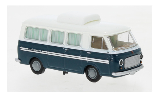 Brekina 34417 Fiat 238 Camper, weiss/blau, 1966 1:87