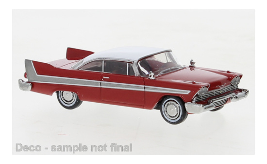 Brekina BRE19675 Plymouth Fury - rot , weiss 1:87