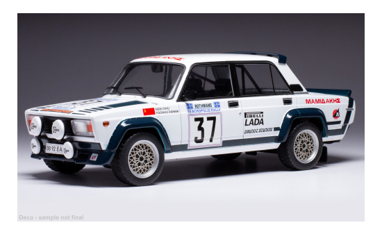 IXO 18RMC14522 Lada 2105 VFTS, No.37, Rallye WM, Rallye Acropolis, H.Ohu/T.Diener, 1983 1:18