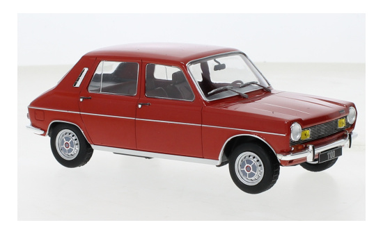 WhiteBox 124167 Simca 1100, rot, 1969 1:24