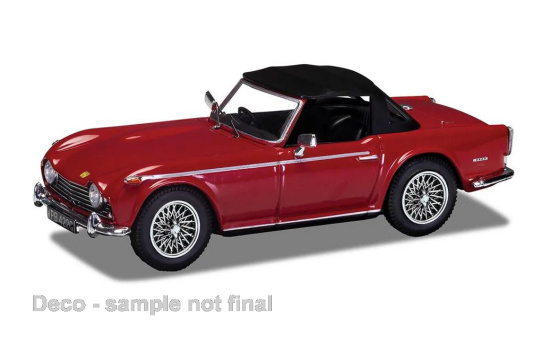 Vanguards VA11510 Triumph TR5, rot, RHD 1:43