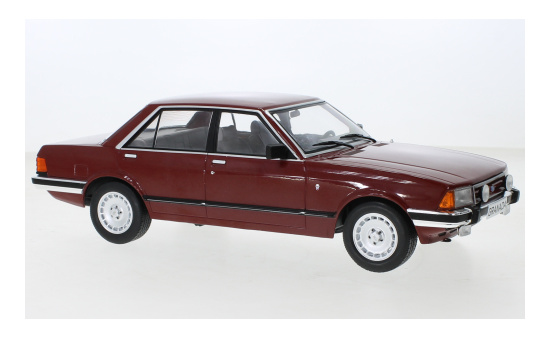MCG MCG18401 Ford Granada MK II 2.8 Ghia - dunkelrot (Metallic) - Vorbestellung 1:18