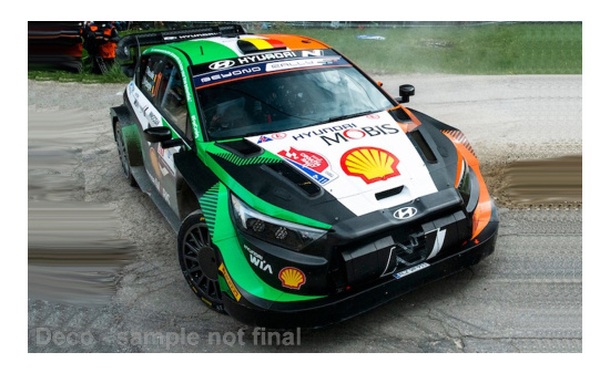 IXO 18RMC160A22 Hyundai i20 N, No.11, WRC1, Rally Croatia, T.Neuville/M.Wydaeghe, 2023 - Vorbestellung 1:18