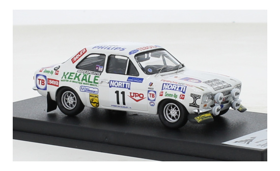 Trofeu RRFI27 Ford Escort MK I, No.11, Rallye WM, 1000 Lakes Rallye, A.Vatanen/G.Phillips, 1975 1:43