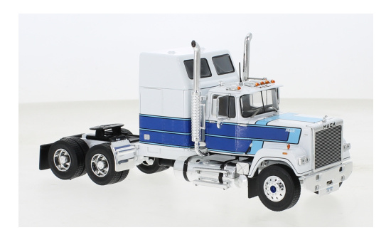 IXO TR16522 Mack Superliner Magnum, weiss/blau, 1985 1:43