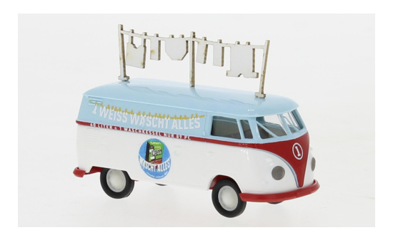 Brekina 32744MCW VW T1b Kasten, 1-weiss, 1960 1:87