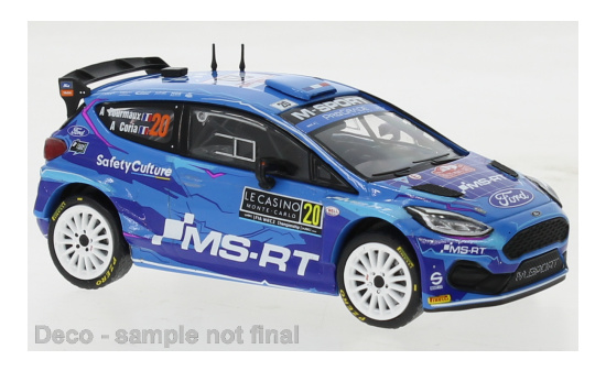 IXO RAM88522 Ford Fiesta MK II Rally2, No.20, Rallye WM, Rally Monte Carlo , A.Fourmaux/A.Coria, 2023 1:43