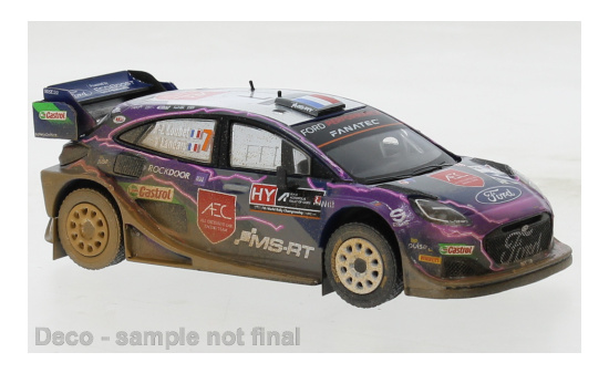 IXO RAM87022 Ford Puma Rally1, No.7, Rallye WM, Rally Acropolis, Dirty Version, P.-L. Loubet/V.Landais, 2022 1:43