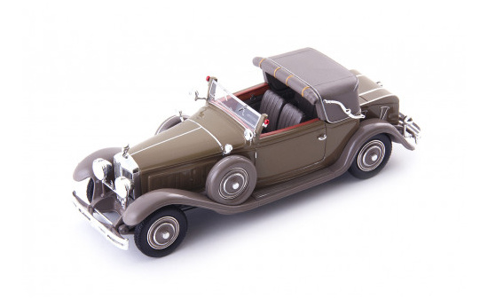 Autocult 02030 Minerva AL Three Position Cabriolet Van den Plas, khaki-beige 1:43