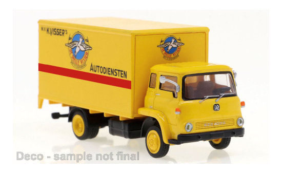 Brekina 35917 Bedford TK Koffer, Visser Autodienst, 1. Version, 1971 1:87