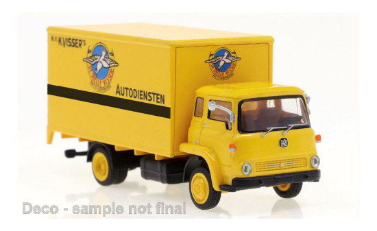 Brekina 35918 Bedford TK Koffer, Visser Autodienst, 2. Version, 1971 1:87