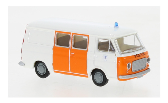 Brekina 34434 Fiat 238 Halbbus,  Politie (NL) , 1966 1:87