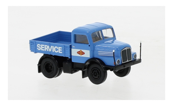 Brekina 71455 IFA S 4000-1, blau,  Fortschritt, 1960 1:87