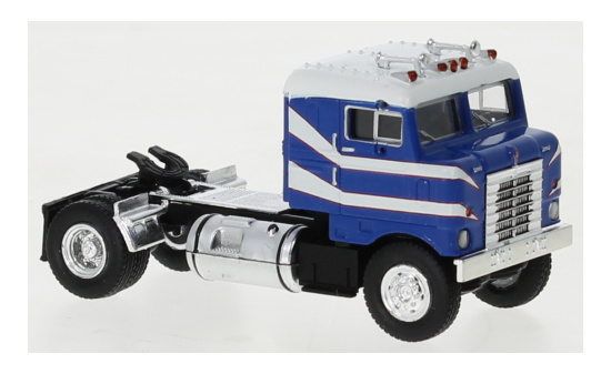 Brekina 85955 Kenworth Bullnose, blau/weiss, 1950 1:87