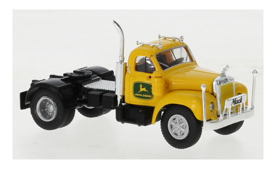 Brekina 85978 Mack B 61, gelb, John Deere , 1953 1:87