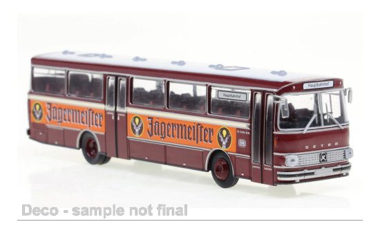 Brekina 56104 Setra S 140 ES, DB - Jägermeister, 1975 - Vorbestellung 1:87