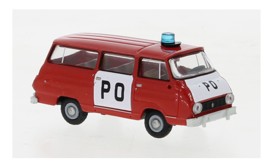 Brekina 30817 Skoda 1203 Bus, rot, PO, 1969 1:87