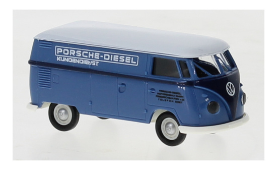 Brekina 32758 VW T1b Kasten Porsche Diesel, Porsche Diesel Kundendienst, 1960 1:87