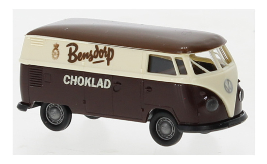 Brekina 32778 VW T1b Kasten, Bensdorp Choklad (S), 1960 - Vorbestellung 1:87