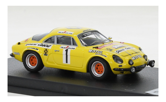 Trofeu RRFR55 Alpine Renault A110, No.1, Tour de la Reunion, B.Beguin/P.Ozoux, 1979 1:43