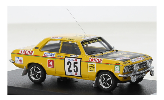 Trofeu DSN-89 Opel Ascona A, No.25, Rallye WM, Rallye Portugal, MeQuePe/M.Amaral, 1973 1:43