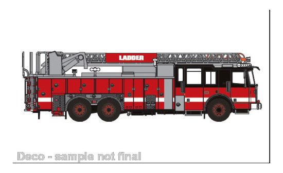 PCX87 PCX870694 Ferrara Ultra - rot , schwarz - Vorbestellung 1:87