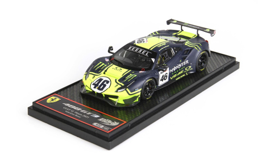 BBR BBRC258 Ferrari 488 GT3 - Valentino Rossi Team Kessel  1:43