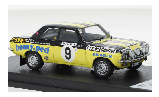 Trofeu DSN-96 Opel Ascona A, No.9, Rallye WM, Rallye Monte Carlo, L.Carlsson/B.de Jong, 1975 1:43