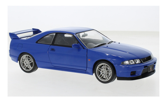 WhiteBox 124172-O Nissan Skyline GT-R (R33), blau, RHD, 1997 1:24