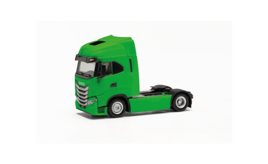 Herpa 313445-002 Iveco S-Way Solozugmaschine, gelbgrün - Vorbestellung 1:87