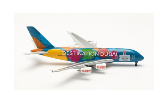 Herpa 536905 Emirates Airbus A380 