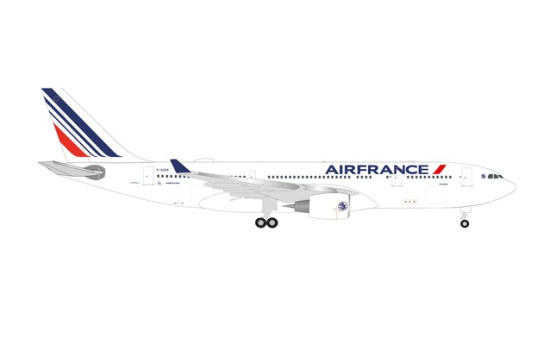 Herpa 536950 Air France Airbus A330-200 (new colors) F-GCZE 