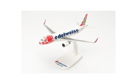 Herpa 613712 Edelweiss Air Airbus A320 