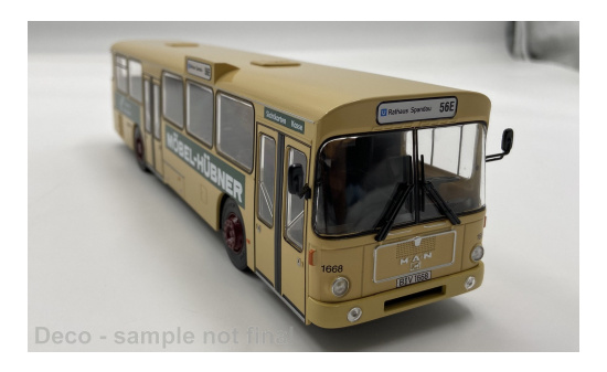 Premium ClassiXXs PCL47185 MAN SL 200 - Berliner Verkehrsbetriebe - Möbel Hübner - Vorbestellung 1:43