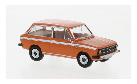Brekina 27679 DAF 66 Kombi, orange, Marathon-Dekor, 1972 1:87