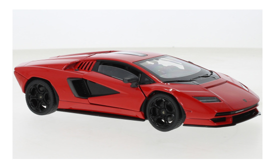 Welly 24114W-Red Lamborghini Countach LPI 800-4, rot 1:24
