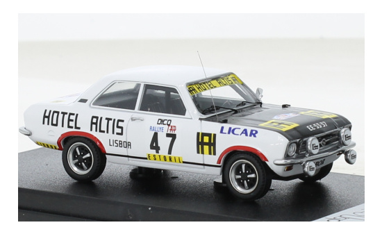 Trofeu DSN-98 Opel Ascona A, No.47, Rallye WM, Rallye Portugal, PeQuePe/Dico, 1974 1:43