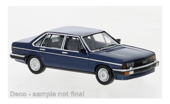 PCX87 PCX870065 Audi 200 (C2), metallic-dunkelblau, 1979 1:87