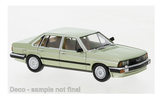 PCX87 PCX870064 Audi 200 (C2), metallic-hellgrün, 1979 1:87