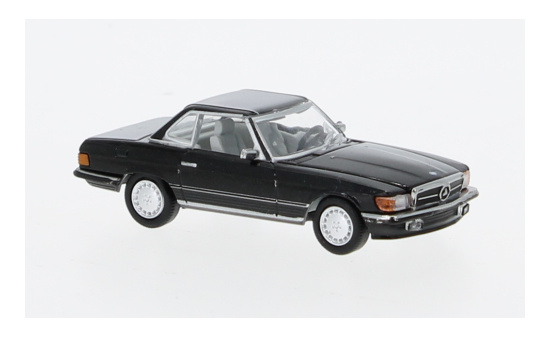 PCX87 PCX870482 Mercedes SL (R107) - schwarz (Metallic) 1:87