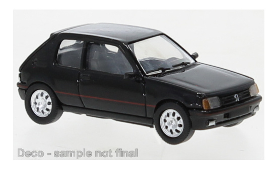 PCX87 PCX870504 Peugeot 205 GTI, schwarz, 1984 1:87