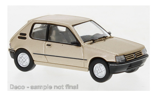 PCX87 PCX870507 Peugeot 205 - beige (Metallic) 1:87