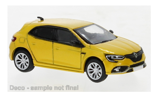 PCX87 PCX870366 Renault Megane RS - gelb (Metallic) 1:87