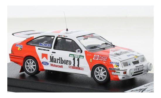 Trofeu TRORRAL125 Ford Sierra RS Cosworth - Marlboro - Rallye Portugal - C.Sainz - A.Boto - Vorbestellung 1:43
